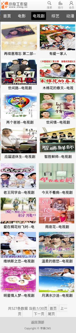 分类页